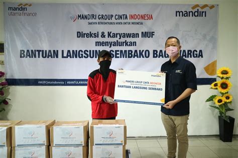 Check spelling or type a new query. Bersama Bank Mandiri Group, MUF Salurkan Donasi Kemanusiaan Covid-19 | Neraca.co.id