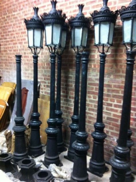 Single Light Victorian Cast Iron Outdoor Street Lamp Hsl65 Фонарь