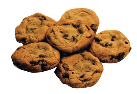 Chocolate Chip Cookie Recipe Dessert Food Baked Cookies Png Download