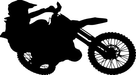 6 Motocross Silhouette (PNG Transparent) | OnlyGFX.com png image