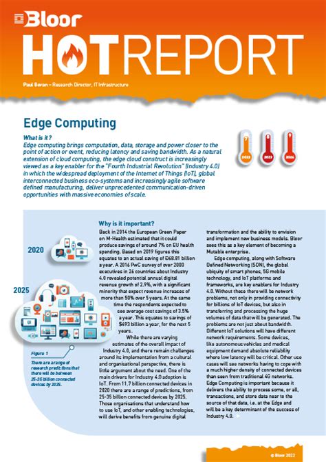 Edge Computing Bloor Research