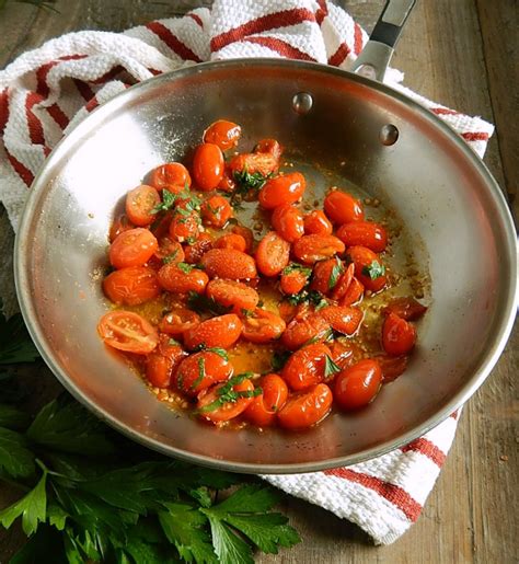 Pan Roasted Cherry Tomatoes With Pasta Or Without Frugal Hausfrau