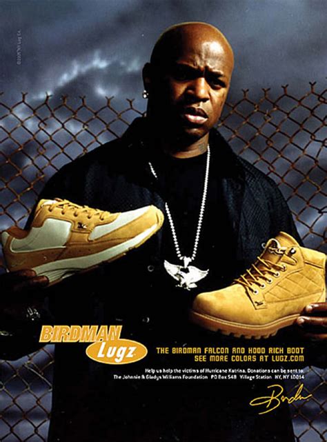 Birdman was reported to be upset with this. 21 Classic Lugz Ads To Console Birdman When Lil Wayne Leaves Cash Money Records | Complex