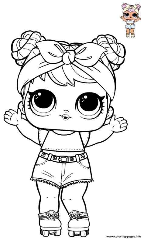 Explore 623989 free printable coloring pages for your you can use our amazing online tool to color and edit the following lol colouring pages. Print Dawn Lol doll from Opposites Bluc Series 3 Wave coloring pages #Coloring in 2020 | Disney ...