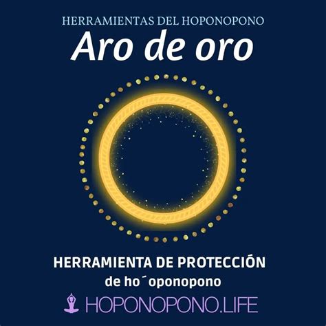 Para qué se usa aro de oro hooponopono Hoponopono Life