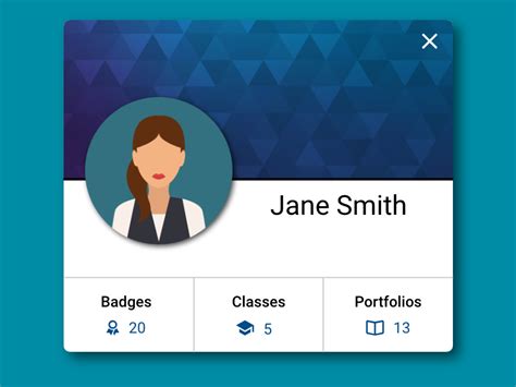 Student Profile Card By Ozair Peracha On Dribbble