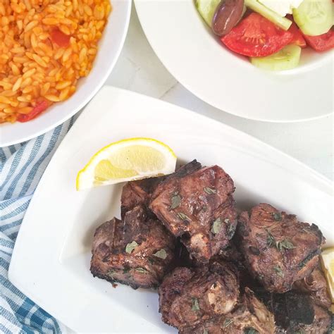 Greek Grilled Lamb Chops Heart Healthy Greek