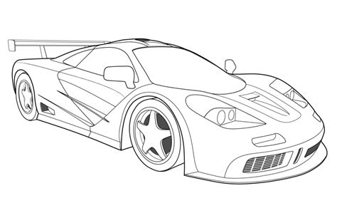 Bugatti Bolide Coloring Page Coloring Pages