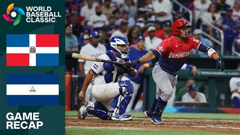 dominican republic vs nicaragua 2023 world baseball classic win big sports