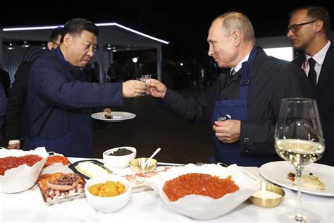 Whats Cooking Taking A Break From Talks Xi Jinping And Vladimir