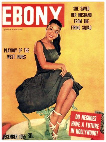 Ebony December 1955 Ebony Magazine Cover Ebony Magazine Vintage Black Glamour