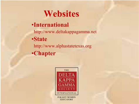 Ppt The Delta Kappa Gamma Society International Powerpoint