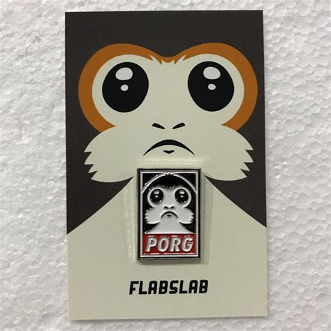 Flabslab — Porg Enamel Pin