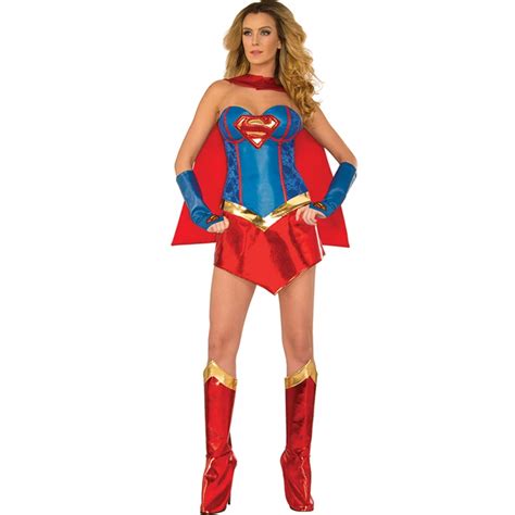 Popular Sexy Supergirl Costume Buy Cheap Sexy Supergirl Costume Lots From China Sexy Supergirl