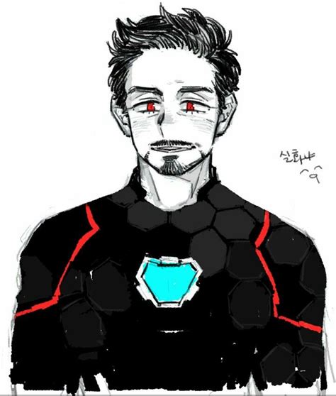 Tony Stark The Iron Man Super Hero Shirts Gadgets Marvel Fan Art