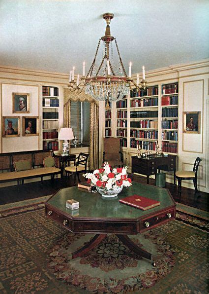Library White House Interior White House Rooms White House Usa
