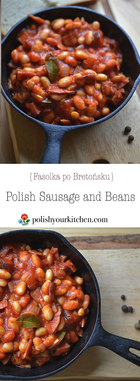 Polish customs have not changed much during the centuries, but due to the rich variety of. Traditional Polish beans and sausage dish {fasolka po ...