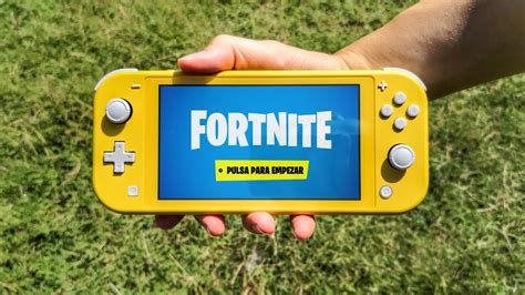 Así Funciona Fortnite En La Nintendo Switch Lite 😐 Gameplay Youtube
