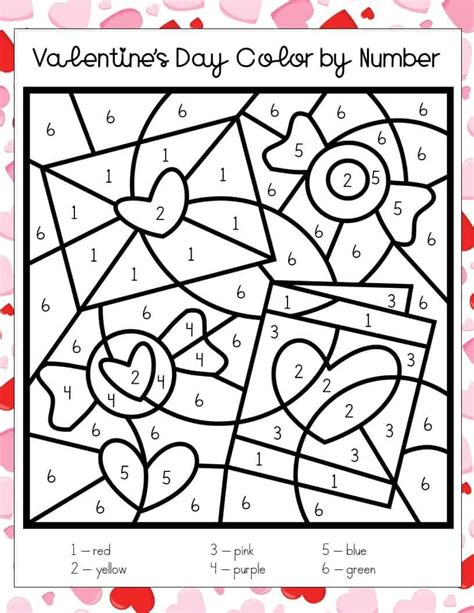 Valentines Day Coloring Page Valentines For Kids Vday Kindergarten