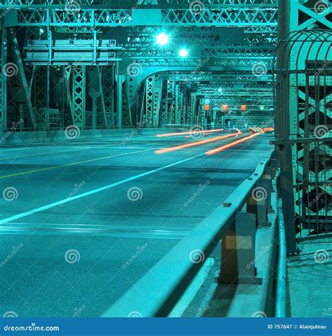Jacques Cartier Bridge Montreal Canada Stock Image Image Of