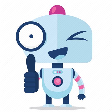 Emoji Emoticon Robot Sticker Thumbs Up Icon Download On Iconfinder