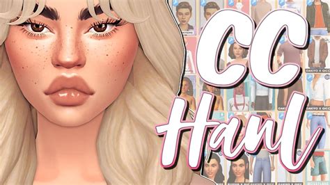 The Sims 4 New Cc Finds Male And Female Cc Haul 43 🌿 Links Youtube