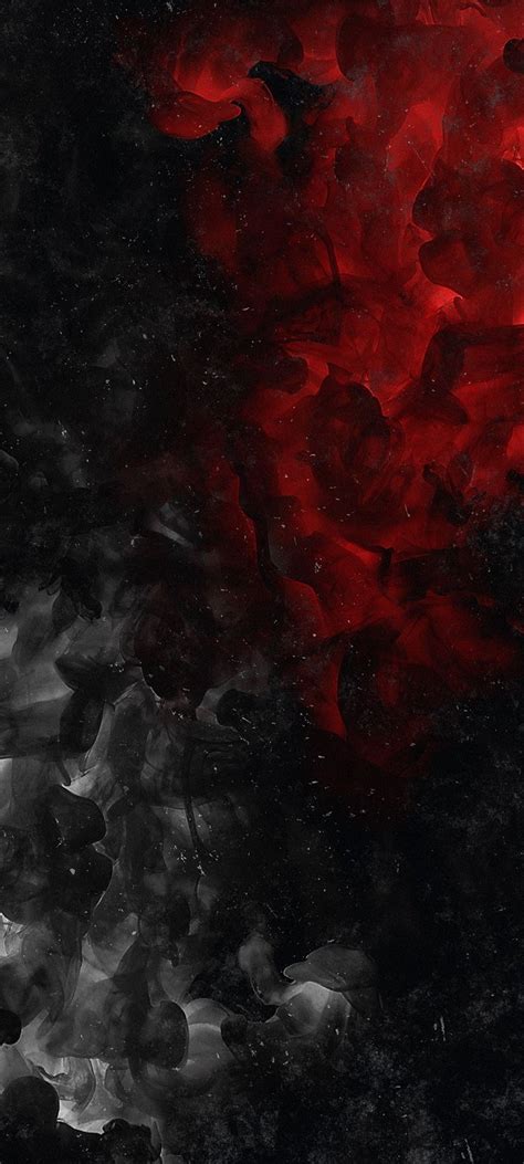 Abstract Red Black White Design Background Wallpaper 720x1600 S1