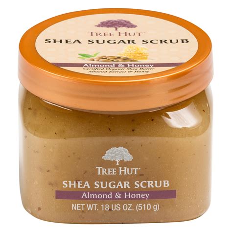 Tree Hut Shea Sugar Scrub Almond And Honey 18 Ounce Pack