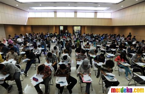 Foto Mengintip Pelaksanaan Ujian Sbmptn Di Universitas Negeri Jakarta