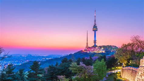 Namsan Park N Seoul Tower Lifestyle Colour