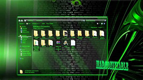 Tema Para Windows 7 Neon By Marconixable Youtube