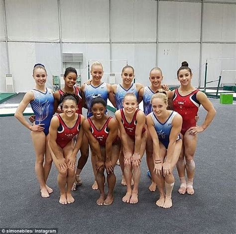 Ready To Take To The Mat Fierce Five Team Usa Gymnasts Pay Tribute To