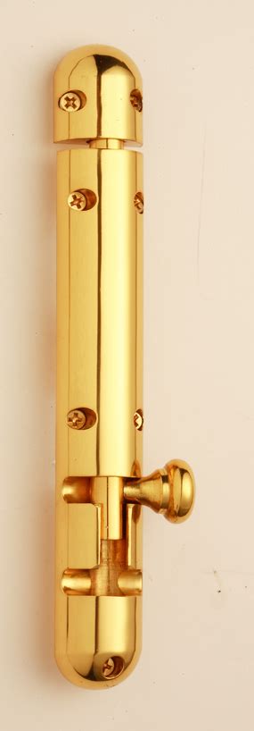 ‘d Type Heavy Brass Surface Bolt Magnum