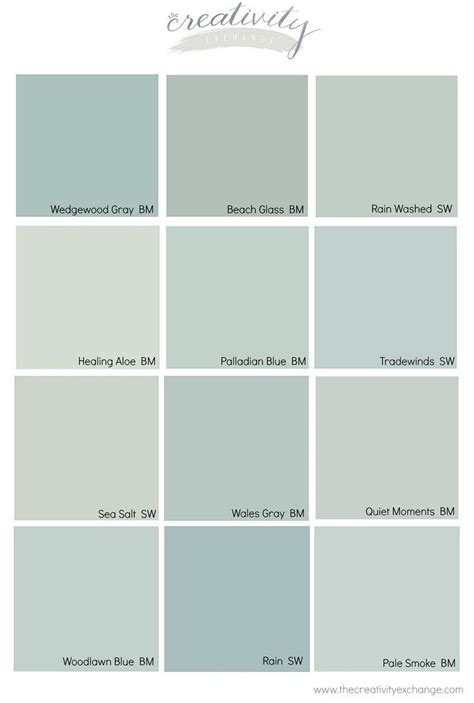Image Result For Coastal Wall Paint Colors That Are Not Too Grey Blue