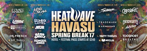 HeatWave Havasu Spring Break 2017