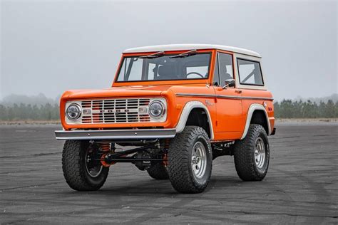 Restored 1974 Early Ford Bronco Velocity Restorations In 2020 Ford