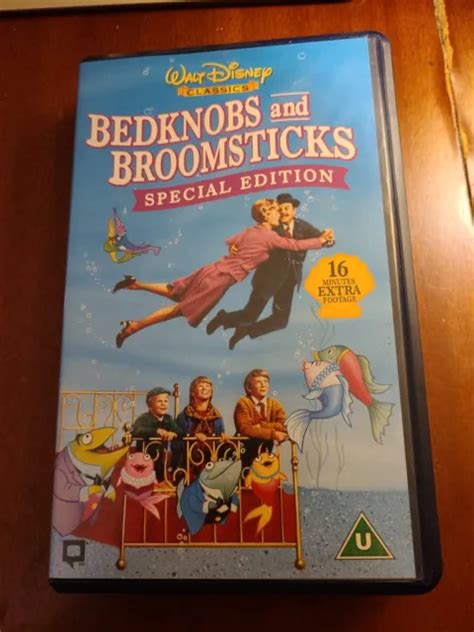 Walt Disneys Bedknobs And Broomsticks Special Edition Vhs Video Tape