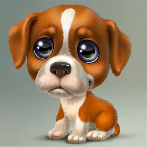 Karykatury Szczeniąt Puppy Art Cute Puppies Dog Caricature