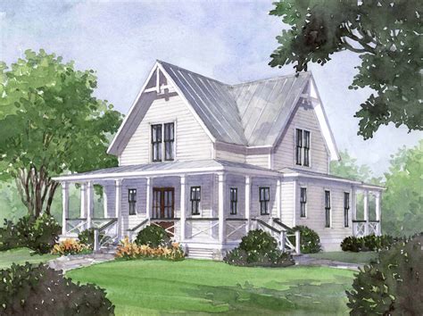 Reverse living house plans beach homes w inverted floor. House Plan Four Gables Southern Living Four Gables House ...