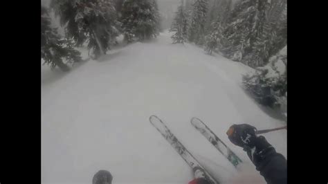 Backcountry Skiing Birthday Chutes Gully Youtube