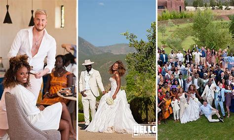 Fleur And Her Husband Marcel Badiane Robin Are Celebrating Their First Wedding Anniversary Today