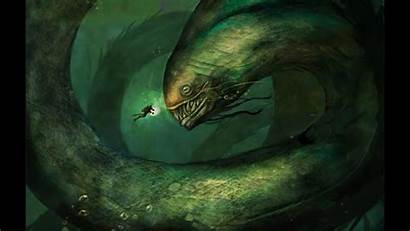 Monster Sea Wallpapers Monsters Dragon Water Creatures