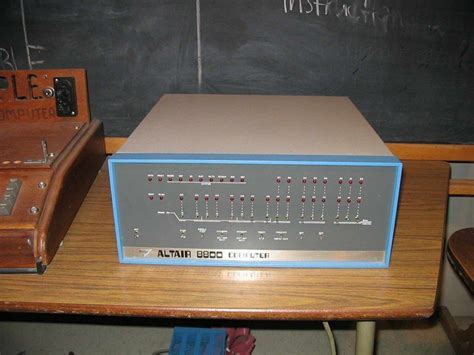 Altair 8800 Computer Love Computer History Old Computers
