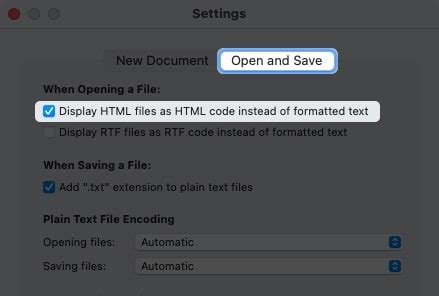 How To Use Textedit On Mac To Create And Edit Html Files Igeeksblog