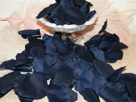 Items Similar To 500 Bulk Rose Petals Artificial Petals Deep Navy