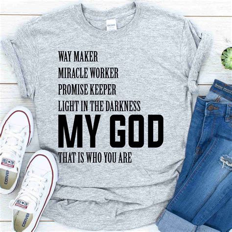 Way Maker Miracle Worker Shirt Gebli
