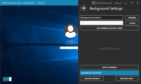 How To Disable Or Change Background Image Of Windows 10 Login Screen