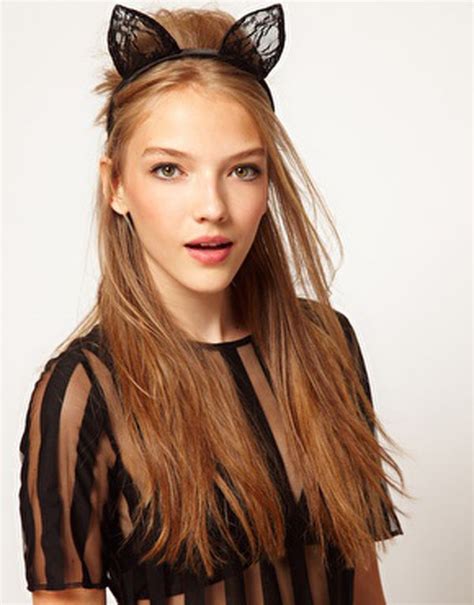 Sexy Cat Ears Lace Headband Party Halloween Custome Fashion Usa Seller