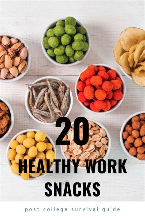 20 Healthy Work Snacks Snack Brands Snacks Healthy Work Snacks
