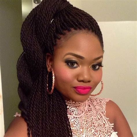 49 Senegalese Twist Hairstyles For Black Women Stayglam Senegalese